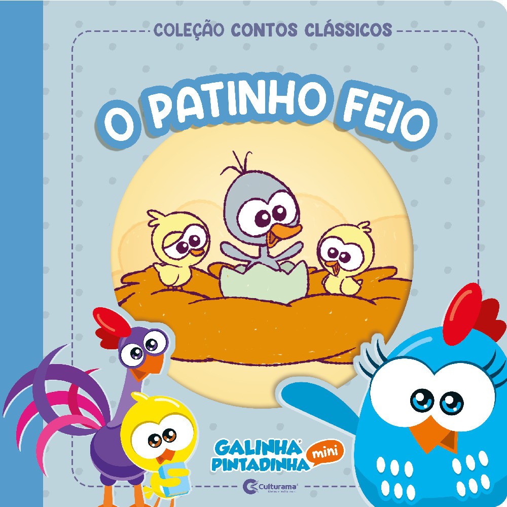 Contos Clássicos Galinha Pintadinha Mini - O Patinho Feio em Oferta na Shopee
