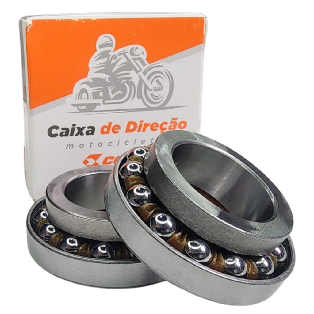 Caixa Direção Esférica Honda Bros 125/150/160 XR 200/250 XRE 190/300 NX 400i Sahara Tornado Danidrea