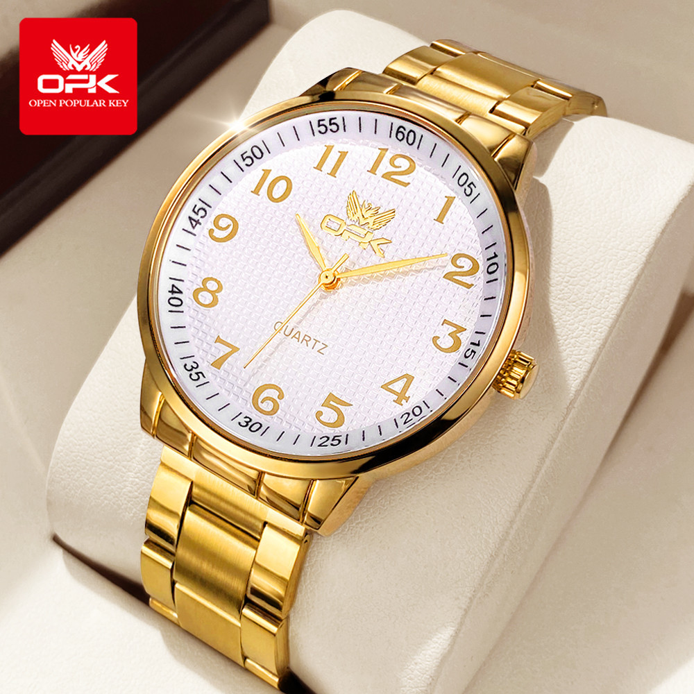 OLEVS 6008 relogio masculino a prova d‘água original luxo Acero inoxidable com caixa - Watches