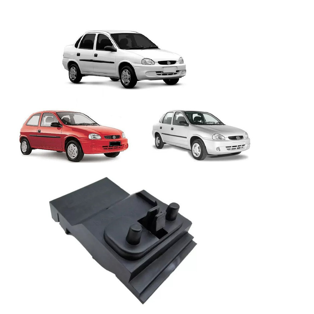 Suporte Guia Parachoque Danteiro Corsa Hatch/Sedan/Classic 2000 A 2010 Lado Direito