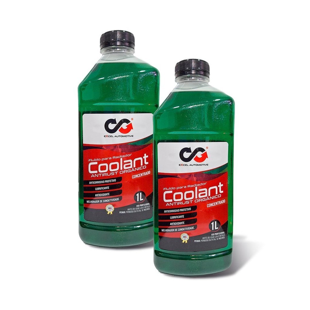 Aditivo Coolant Antirust Organico Concentrado Verde 2l