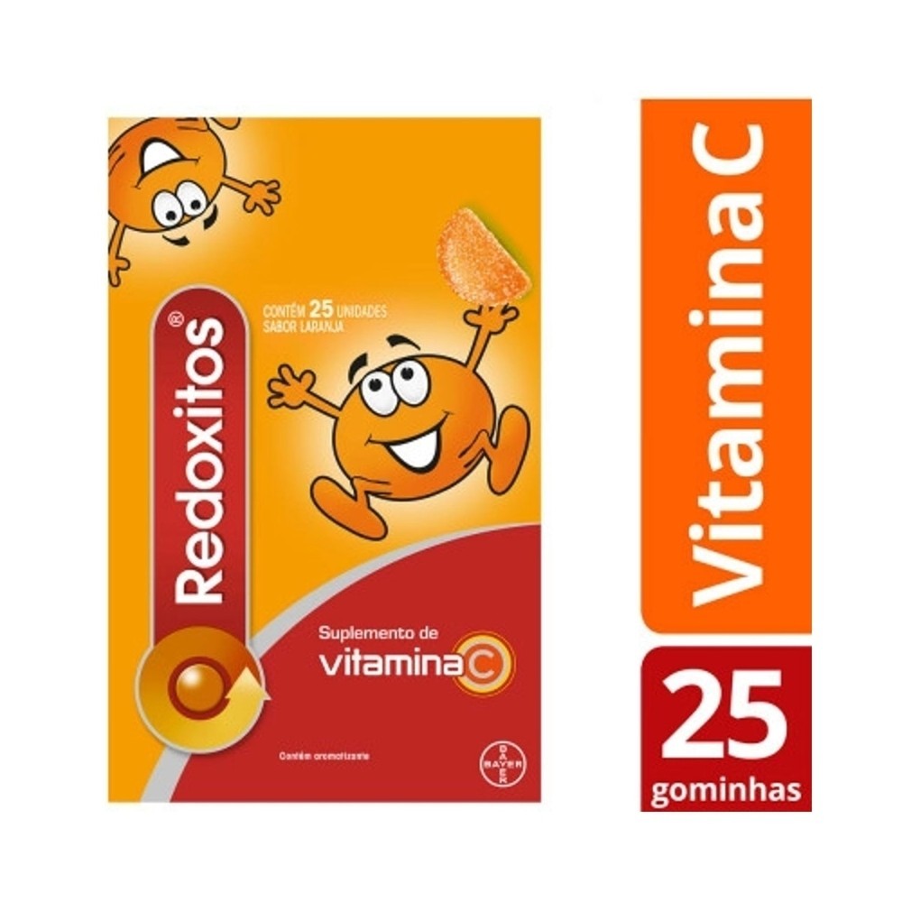 Redoxitos Sabor Laranja 25 Unidades - Health