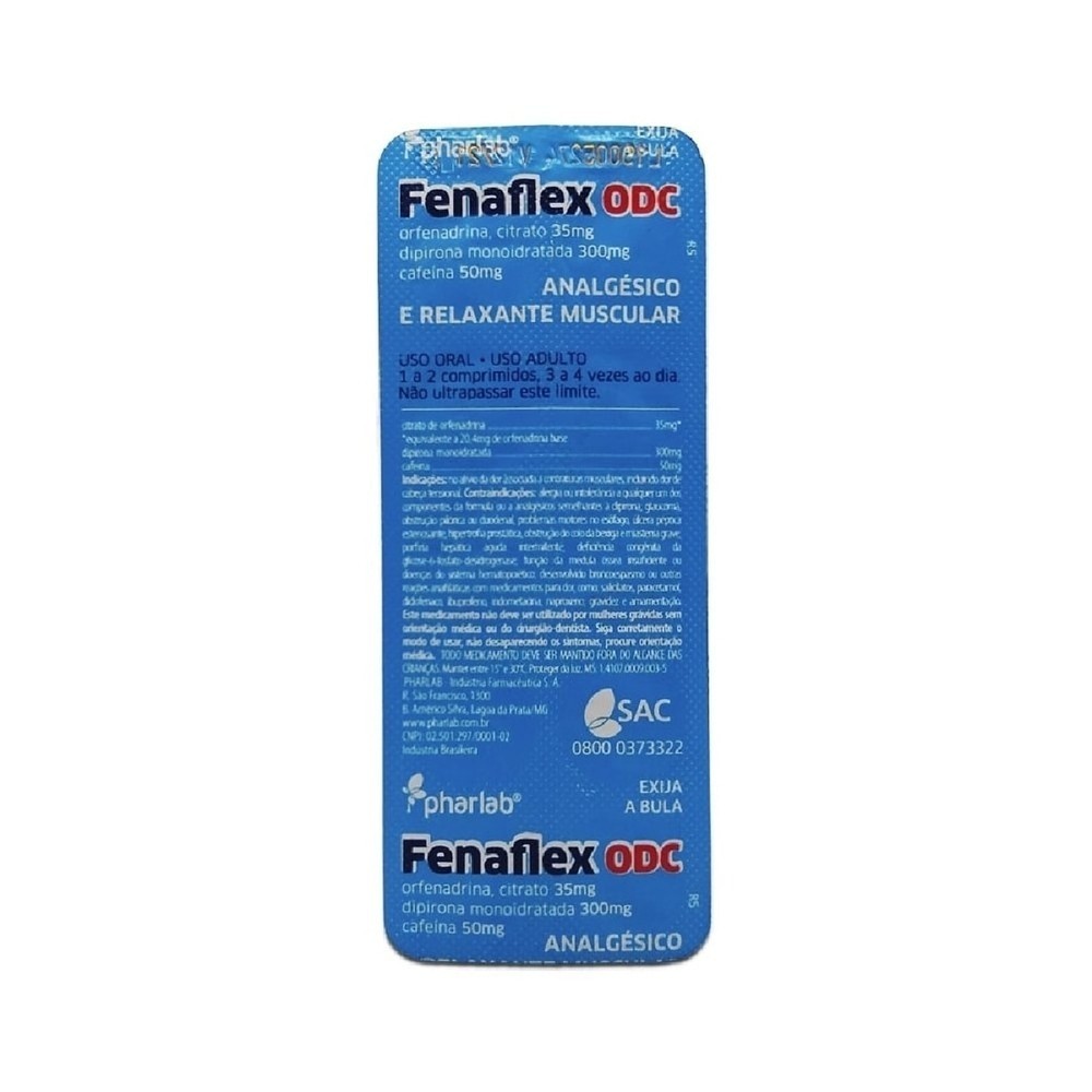 Fenaflex 10 Comprimidos em Oferta na Shopee