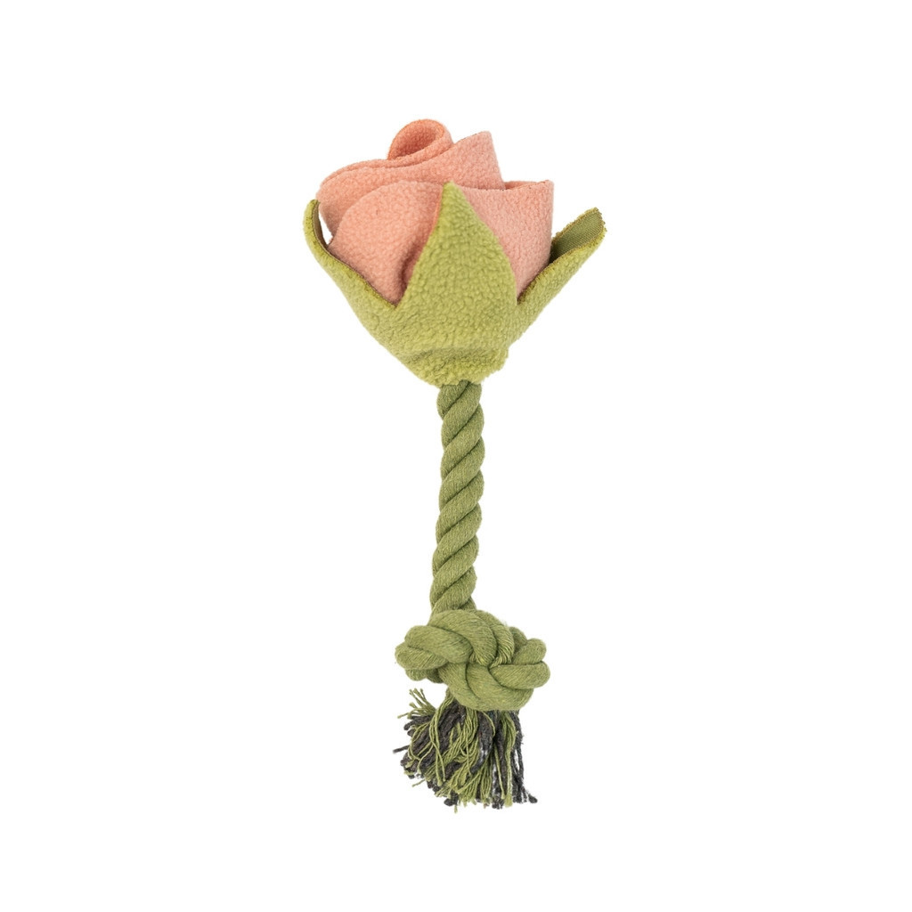 brinquedo de corda para cães e gatos mordedor pet flor - oikos animal - Pets