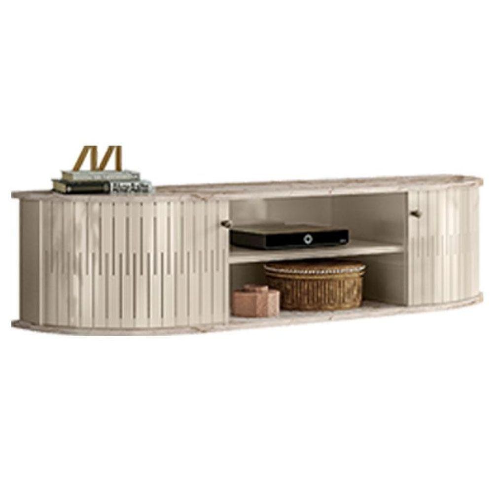 Rack Bancada Suspensa Modena Calacata Off White - Madetec em Oferta na Shopee