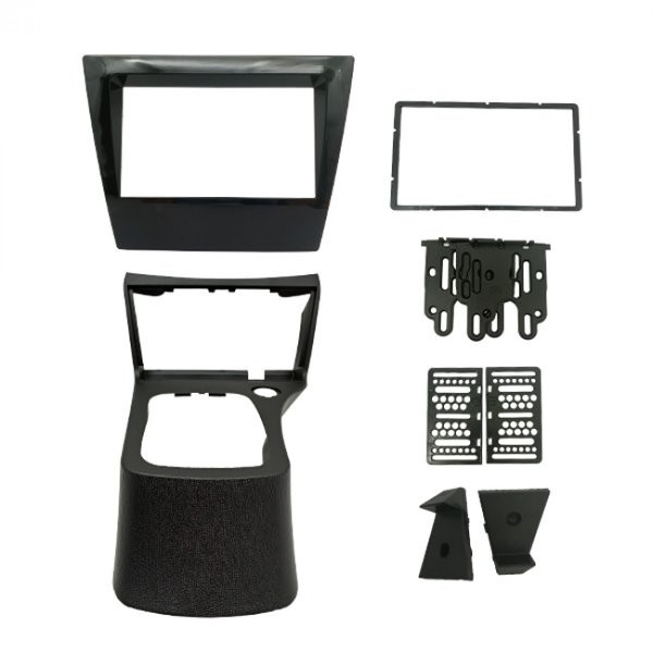 Moldura 2 Din GM Celta G2 2006 à 2015, Prisma 2006 à 2012 - Black Piano- Fiamon - 5960 em Oferta na Shopee