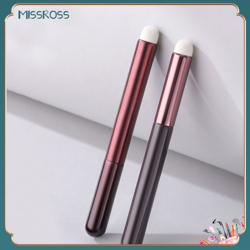 Pincel De Lábios Batom Glossy Stick Pincel De Lábios Limpa Pele E Lábios Em Ambos Os Lados Ferramenta Stick Máscara Facial Sombra De Olhos Maquiagem única Pincel De Lábios Pincel D