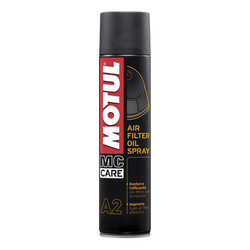 Óleo Filtro Espuma Motul Mc Care A2 Air Filter Oil Spray em Oferta na Shopee