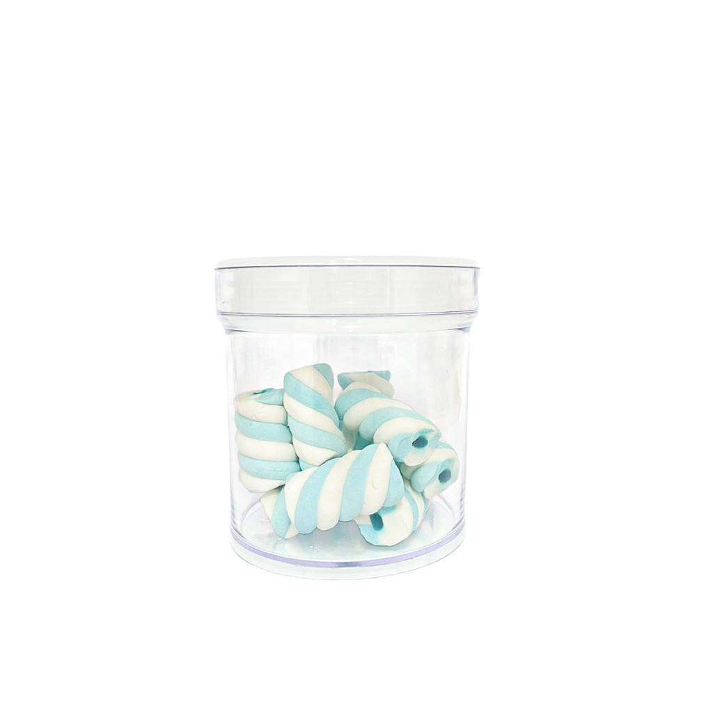 Pote Slim Hermético Acrílico 1000ml Alimentos Mantimentos Cozinha Bandeja Transparente