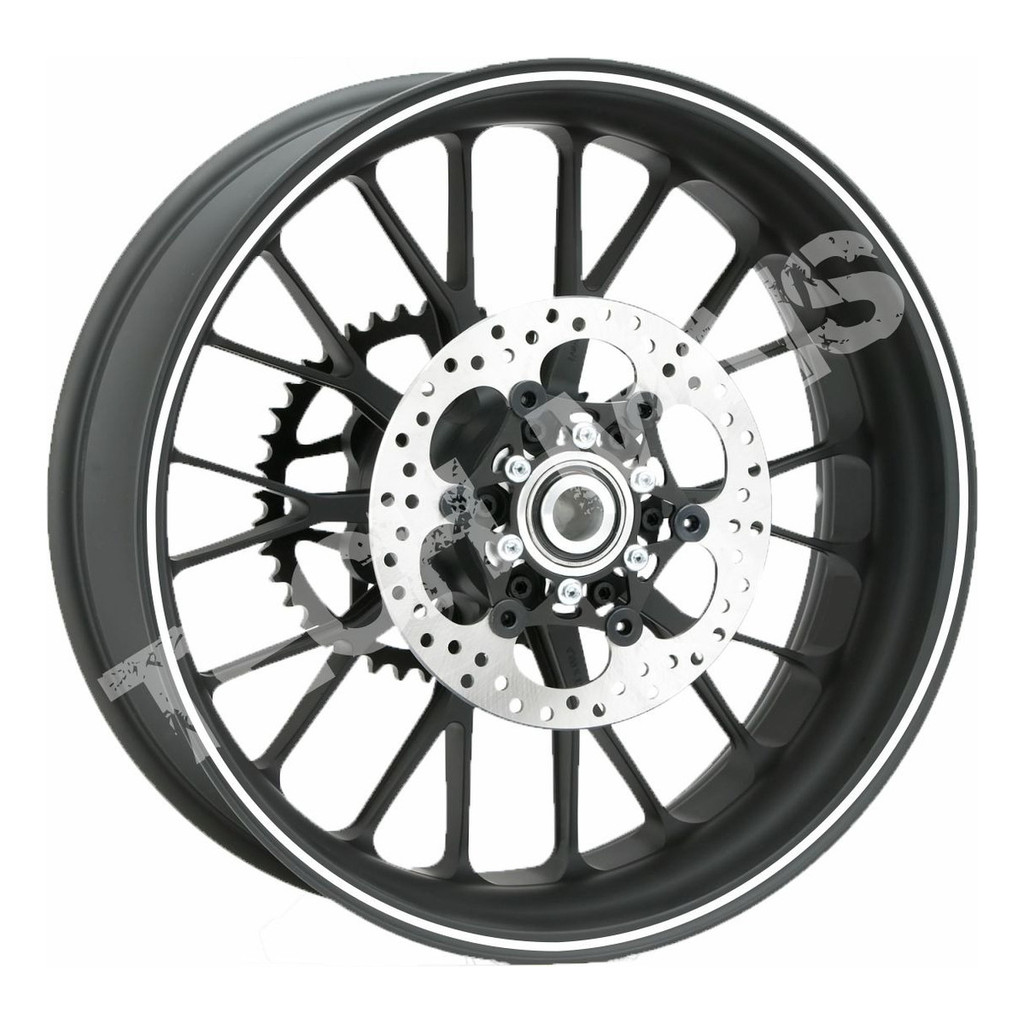 Kit Friso Fita Refletiva 7mm Aro Reflex Moto Yamaha Fz15