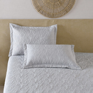 Par De Porta Travesseiro London 70x50cm 400 Fios Bordado Com Aba Americana em Oferta na Shopee