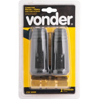 Conector Rápido Macho/Fêmea 13 mm para Cabo de Solda Vonder em Oferta na Shopee