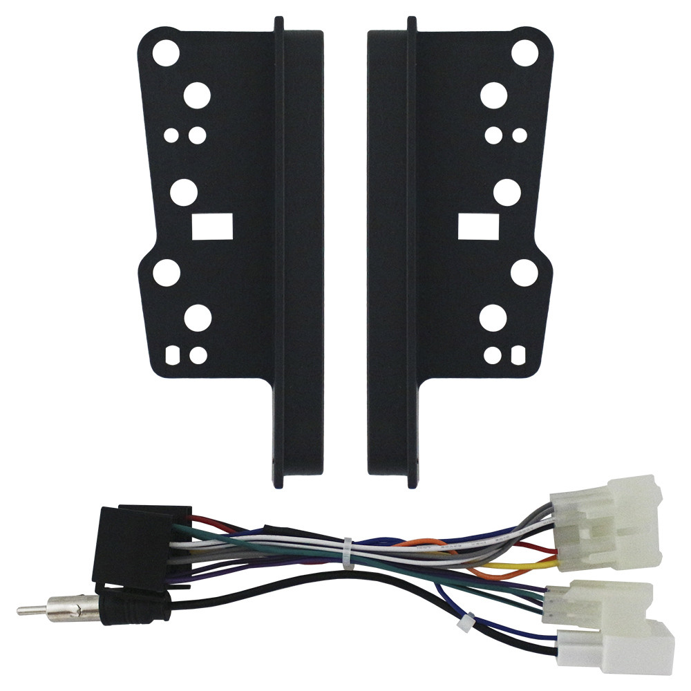 Kit Moldura Painel 7 Pol Etios Todos Hilux SW4 SRV STD 2005 06 07 08 09 10 11 2012 2 Din Preto Black Piano em Oferta na Shopee