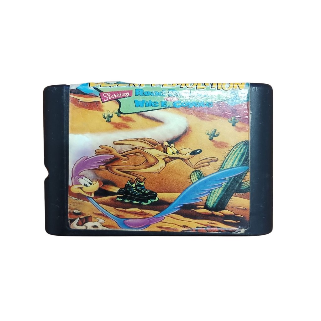 Jogo Desert Demolition Road Runner & Wile Coyote Mega Drive