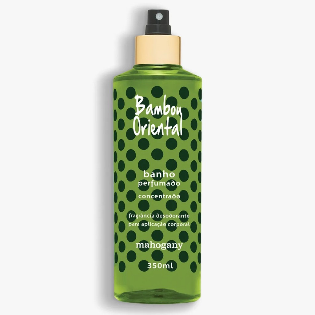 Mahogany Bambou Oriental - Banho Perfumado 350ml em Oferta na Shopee