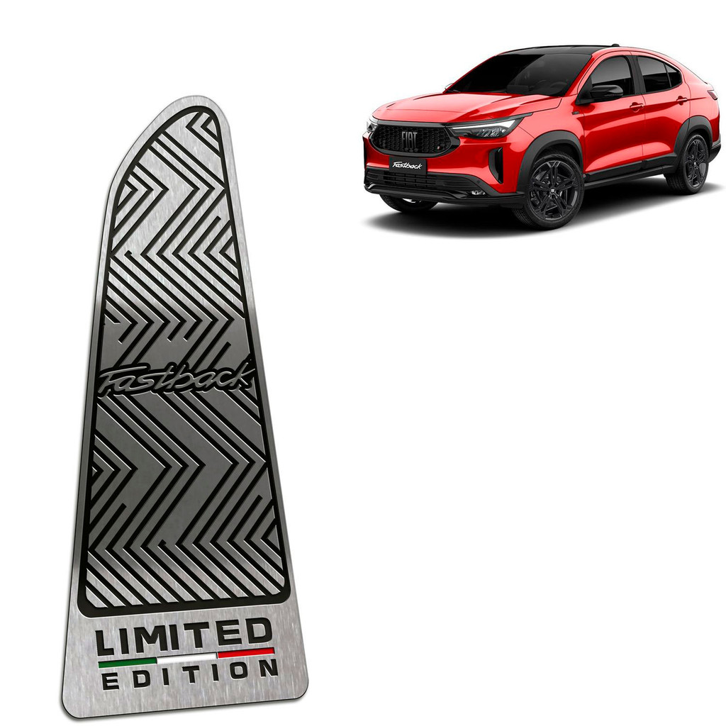 Descanso de Pé Fastback Limited Edition Abarth 23/.. - Aço Inox