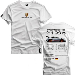 Nova Camiseta Porsche 911 Frente e Costas 100% Algodão Unissex Premium Verao 2024 Top em Oferta na Shopee