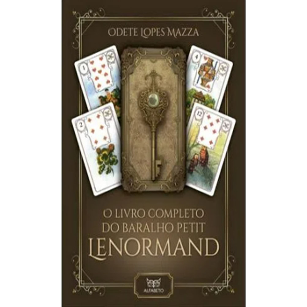 O LIVRO COMPLETO DO BARALHO PETIT LENORMAND em Oferta na Shopee