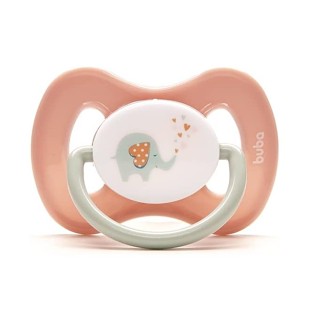 Chupeta Comfort 6m+ Elefantinho Rosa – Buba em Oferta na Shopee