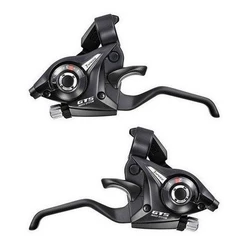 KIT ALAVANCA RAPID FIRE GTS-TEC 21V CORPO 100% ALUMÍNIO 3X7 MANETE INTEGRADA RESISTENTE