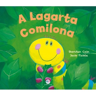 Livro Literatura infantil A lagarta comilona em Oferta na Shopee