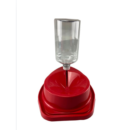 Bebedouro Automático Não Molha Pelos Longos Para Cães Cachorros Gatos 1 Litro Com Galãozinho em Oferta na Shopee