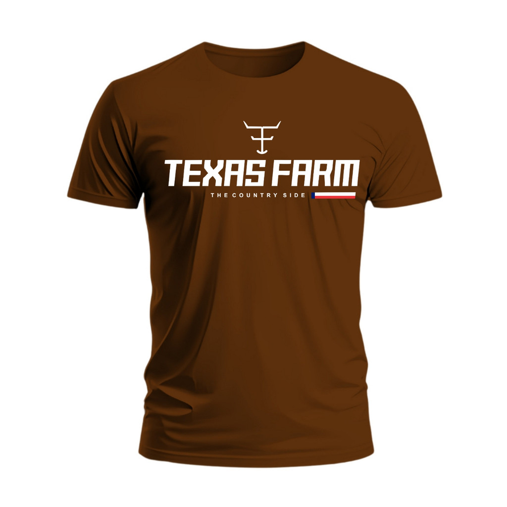 Camiseta Texas Farm Country Camisa 100% Algodão