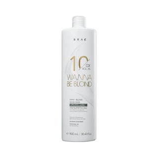 Braé Wanna Be Blond 3% Agua Oxigenada 10 Volumes 900ml em Oferta na Shopee