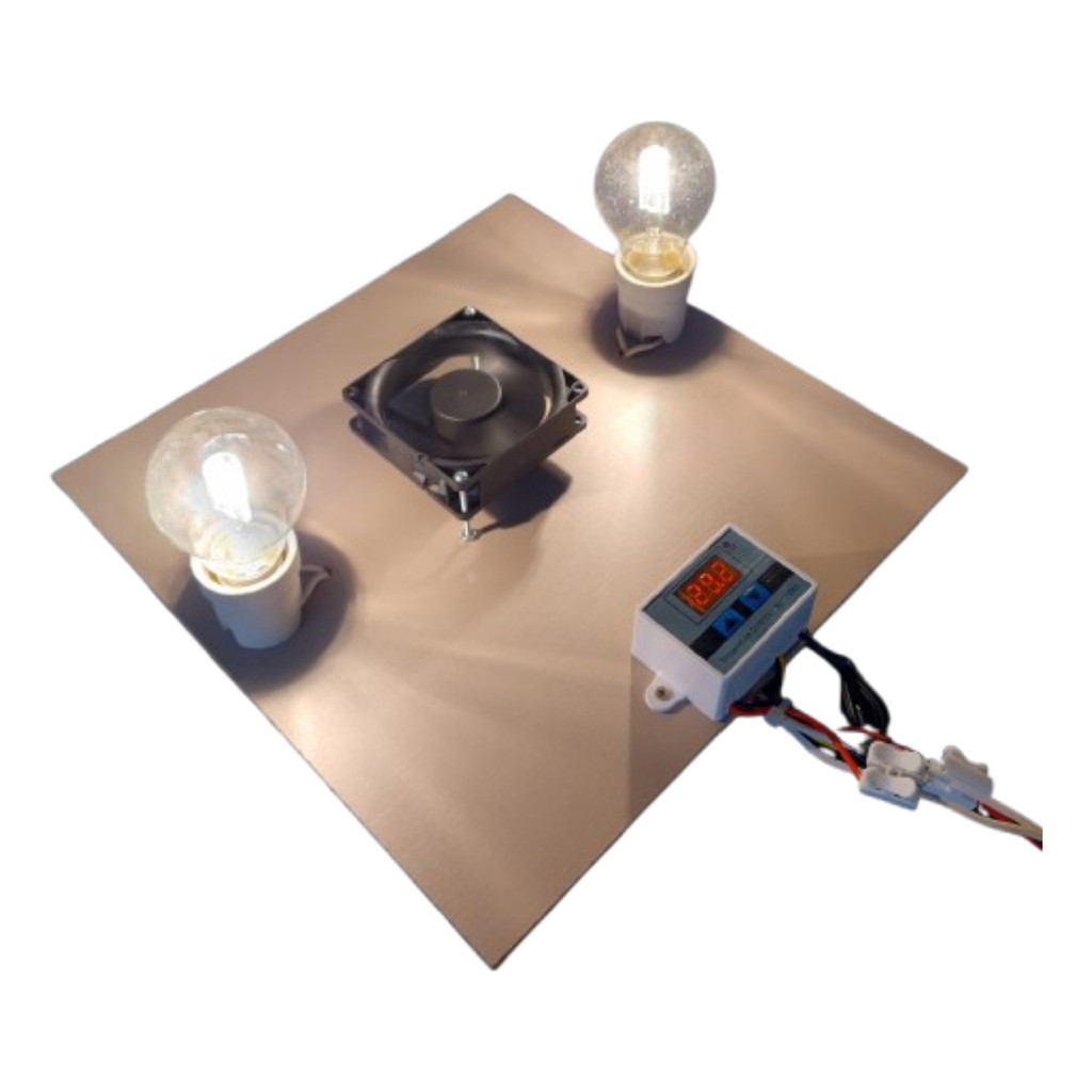 Kit Completo Para Aquecimento De Chocadeira 127 Ou 220 Volts