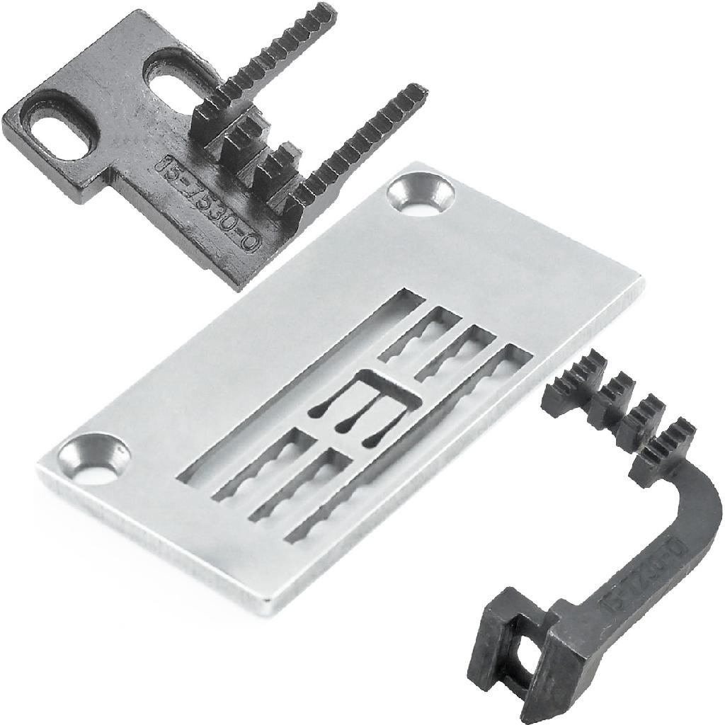 Chapa Agulha Dentes Serrilha Galoneira Colarete Kansay W8100