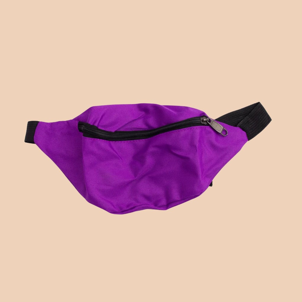 Pochete Tecido Liso Roxo  - Violeta Clara