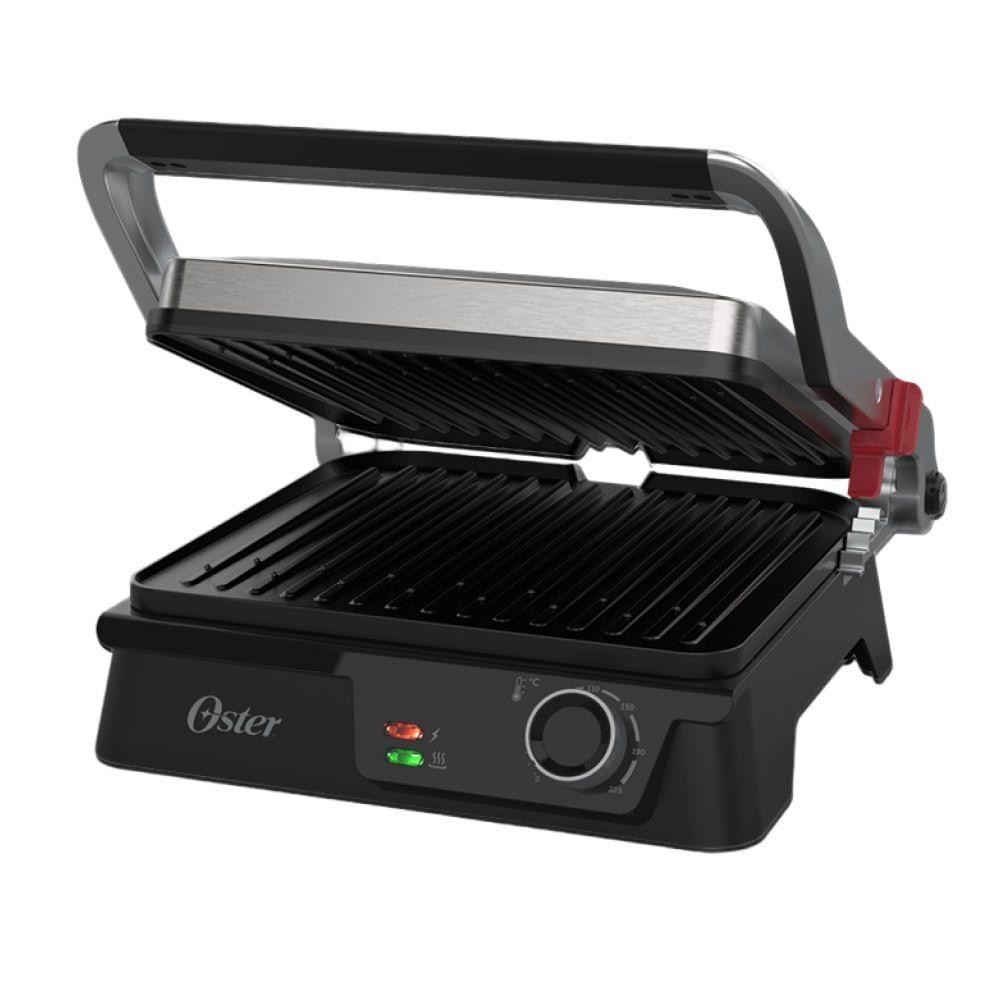 Grill Elétrico Multiuso Inox Oster 2 Em 1 110V em Oferta na Shopee