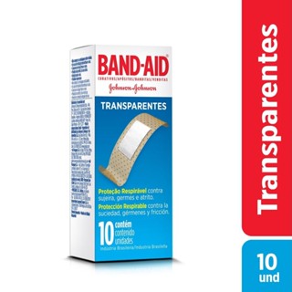 Band-Aid Transparente c/10un em Oferta na Shopee