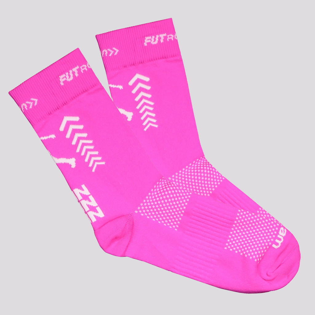 Meia Rikam Fut Run Feminina Rosa em Oferta na Shopee