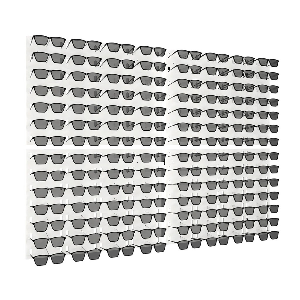 Expositor de parede para 112 óculos Mazzeo Expositores ME285G7