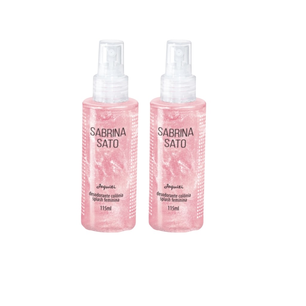 Kit 2 Colônias Splash Sabrina Sato 115ml- Jequiti
