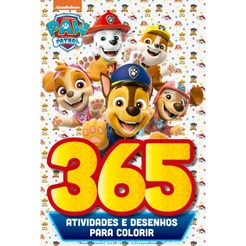 Patrulha Canina Livro 365 Atividades e Desenhos para Colorir