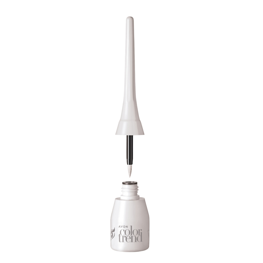 Delineador Líquido Avon Color Trend Para Olhos Branco 24h 3ml