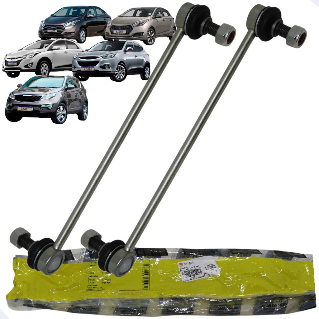 Par Bieleta Dianteira Hb20 Ix35 Sportage 2009 2010 2011/2021