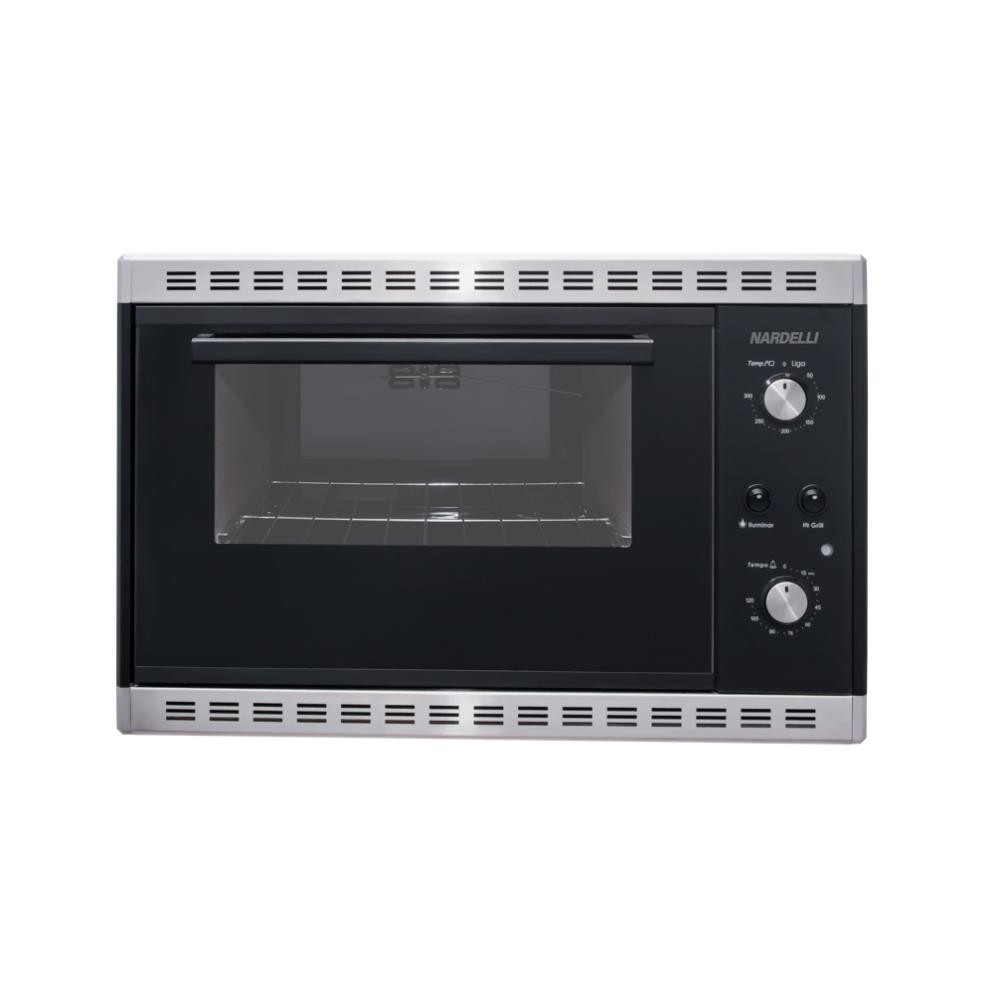 Forno Elétrico de Embutir Nardelli 45 Litros Inox ESI 127V em Oferta na Shopee