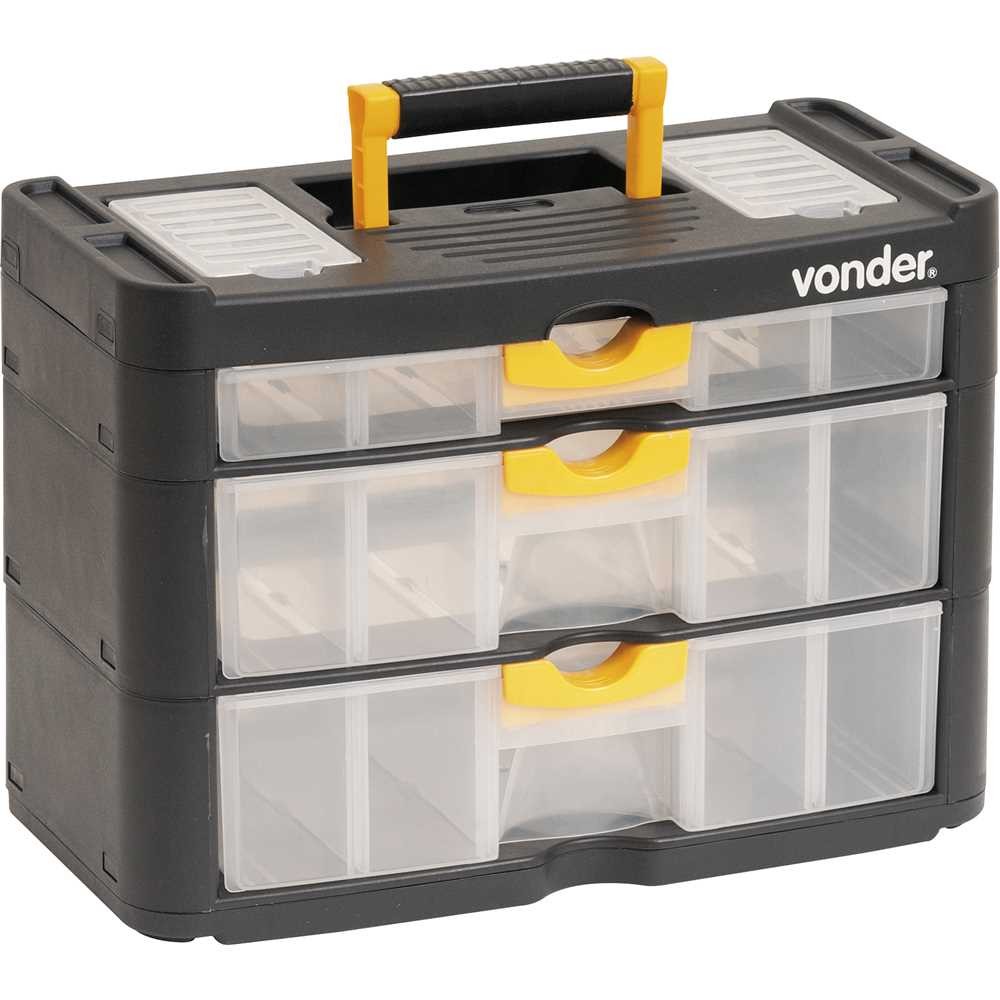 Organizador Plástico OPV400 Vonder em Oferta na Shopee