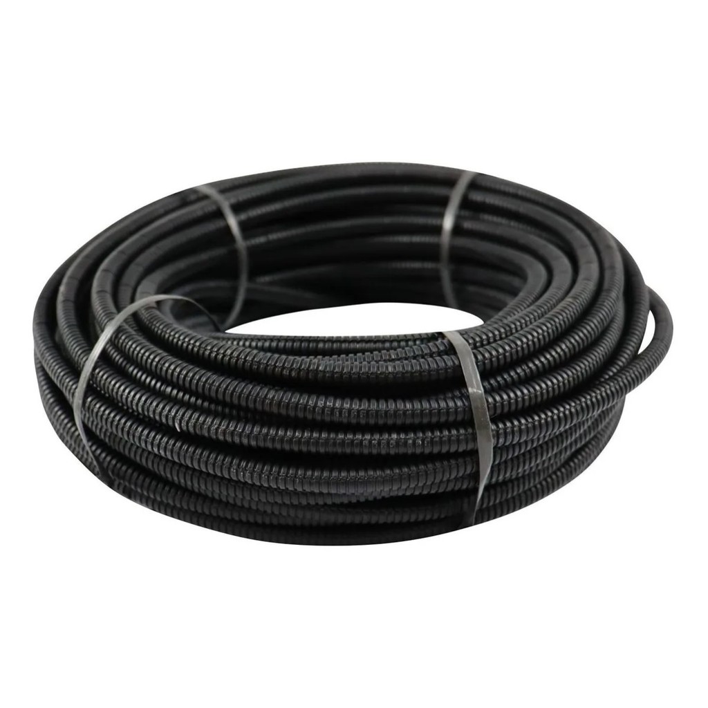 Tubo Corrugado Leiplast Rolo de 20 metros x 4,5mm - Cód.253