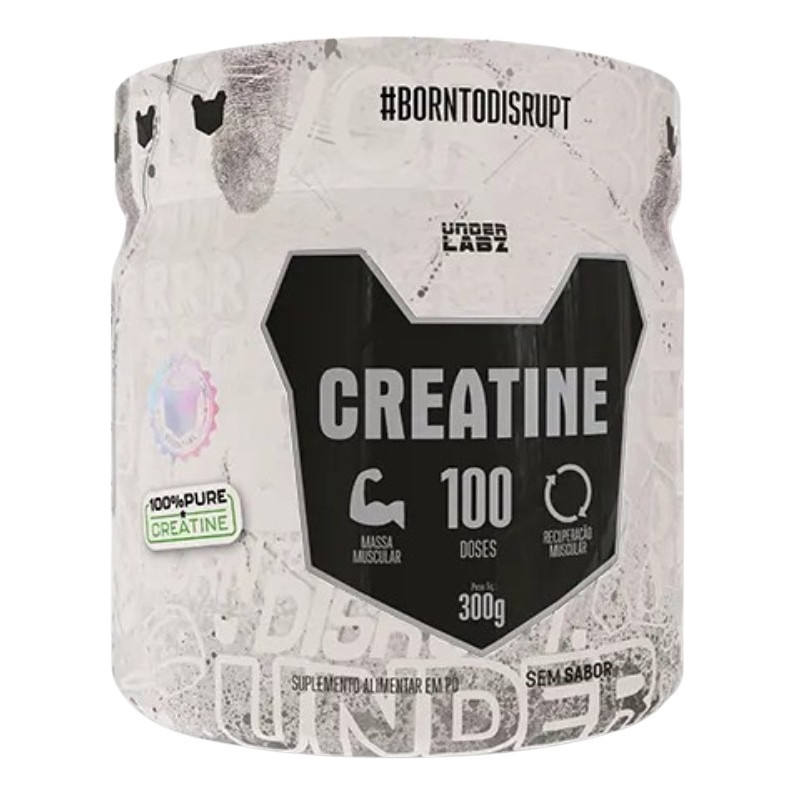 Creatina Borntodisrupt 300G Pura Under Labz