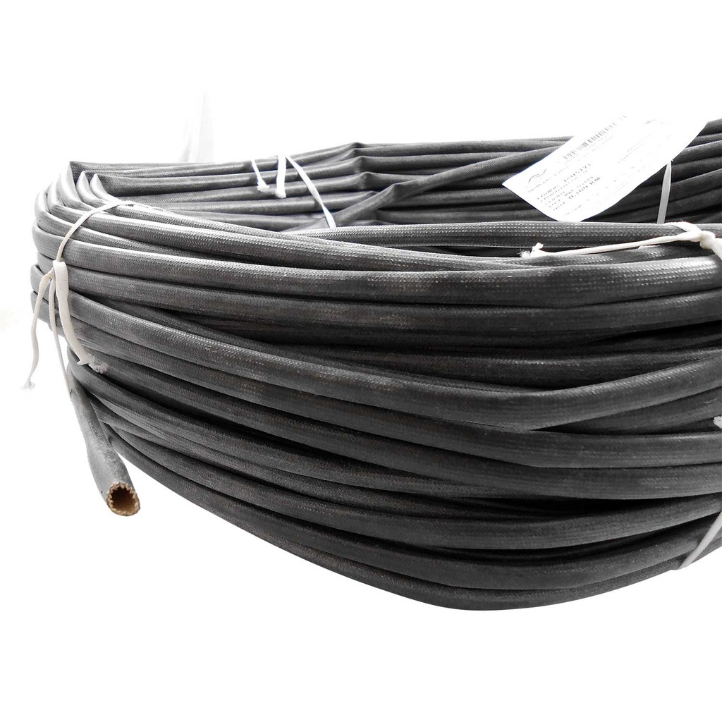Conduíte ThermGuard 6mm Preto 180ºC / 1.5KV - Cód.7191