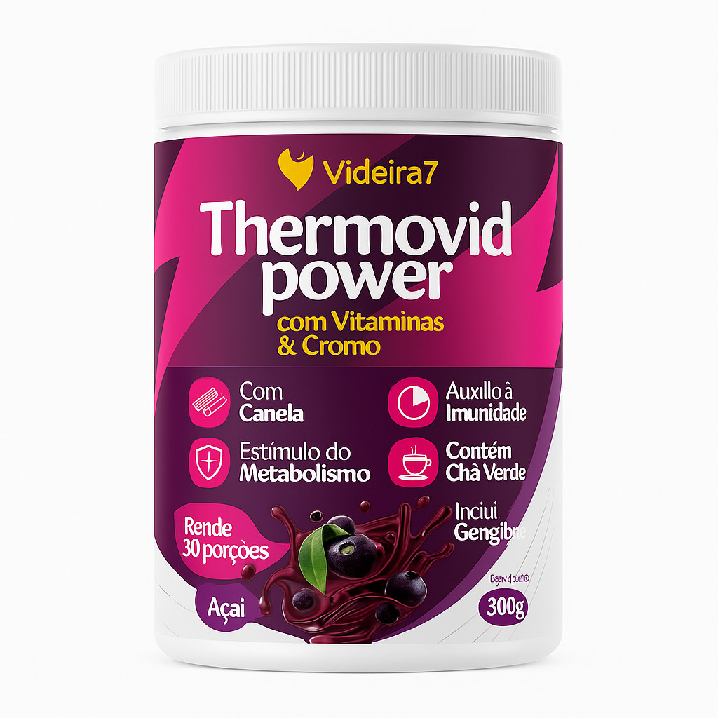 Termogênico Thermovid Power Açai 300g em Oferta na Shopee