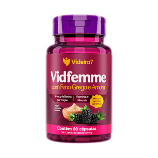 VidFemme 500mg  Suplemento Mulher | Videira7 em Oferta na Shopee