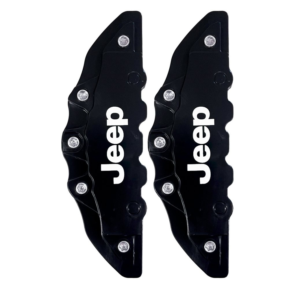 Capa Pinça de Freio Automotivo (2un) Jeep Preto