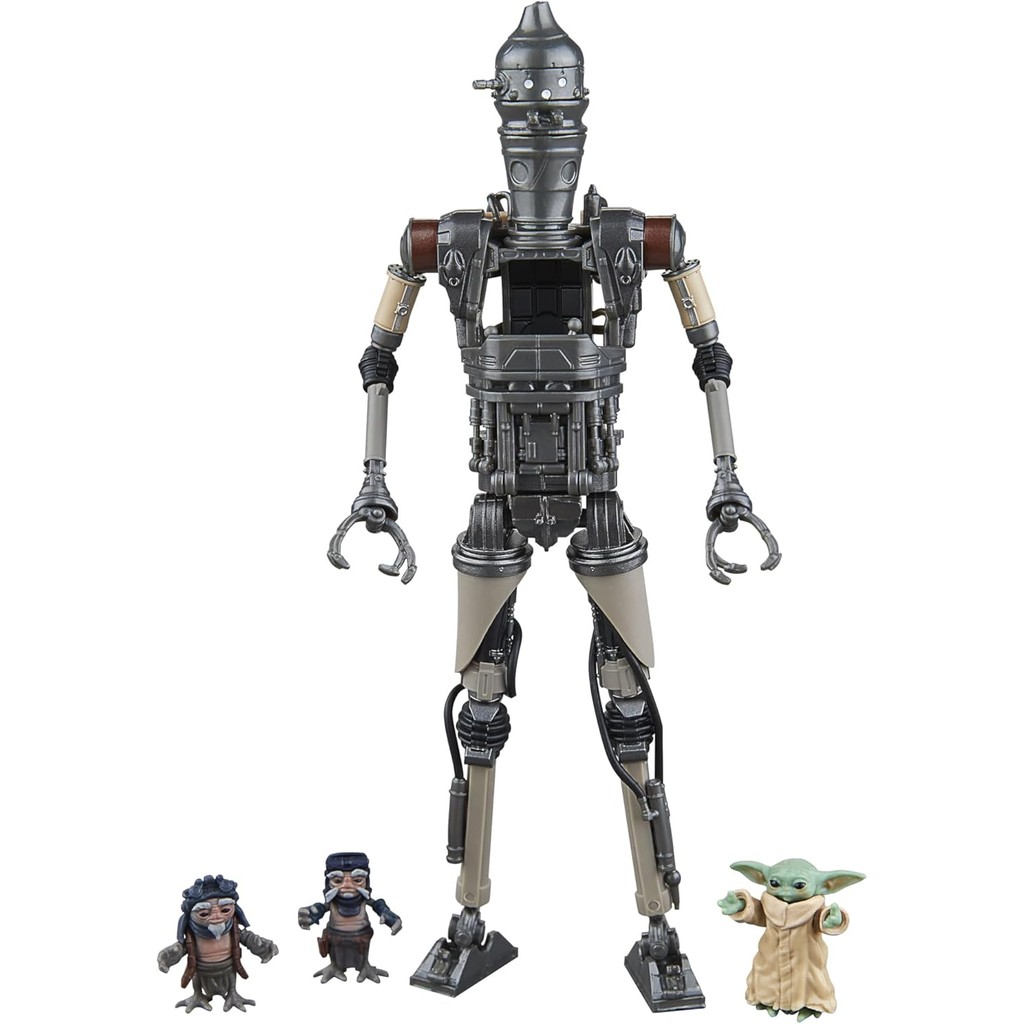 STAR WARS The Black Series IG-12 & Grogu, The Mandalorian Deluxe Collectible 6 Inch Action Figure