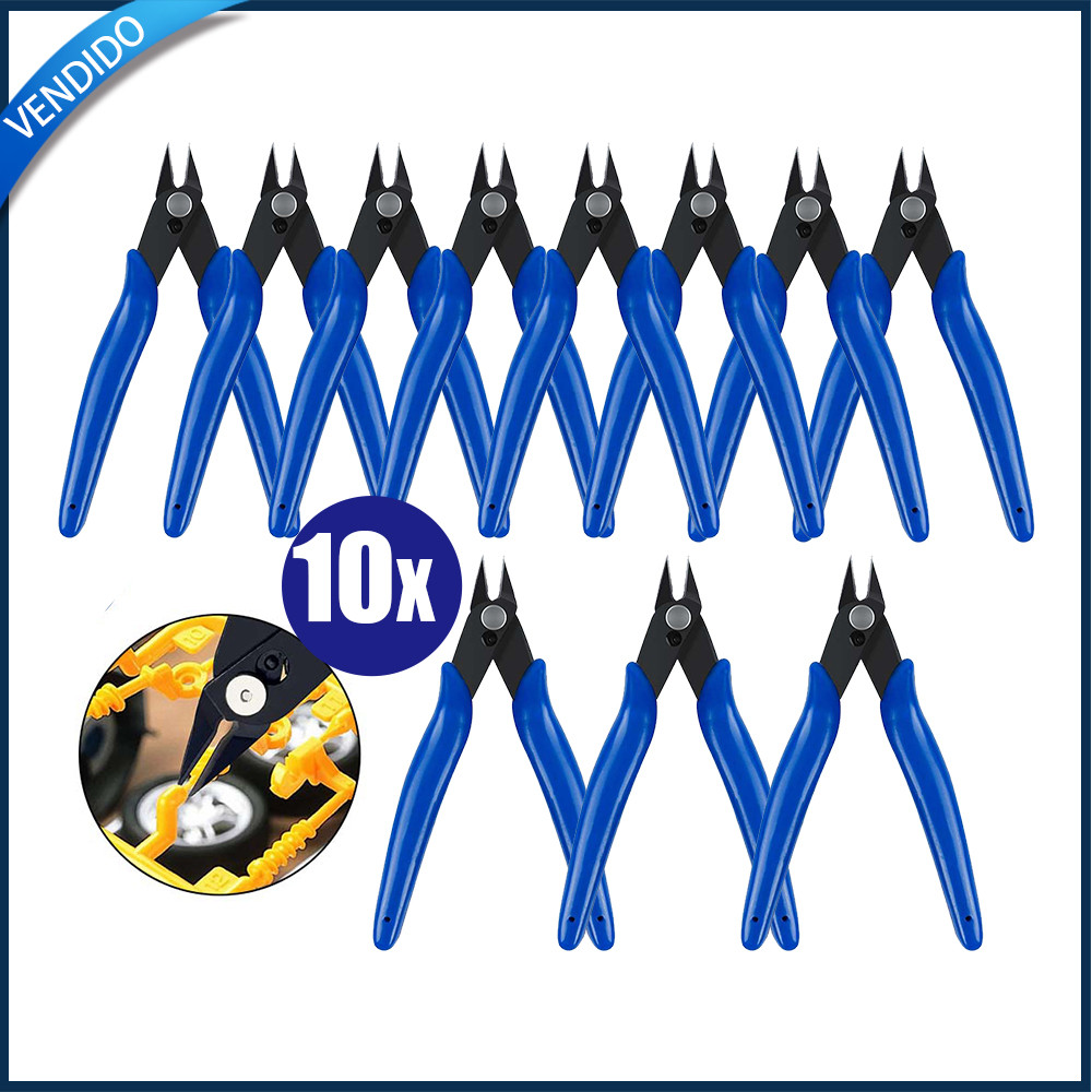10x Alicate de corte para joalharia DIY Alicate de corte de fio Alicate de corte artesanal