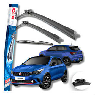 Kit 3 Palhetas Limpador Fiat Argo Drive 2017 2018 19 A 2022 em Oferta na Shopee